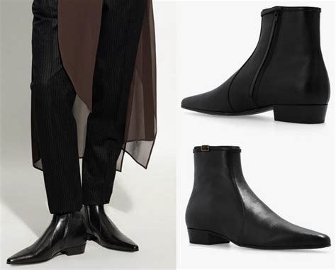 ysl stiefeletten|ysl saint laurent shoes.